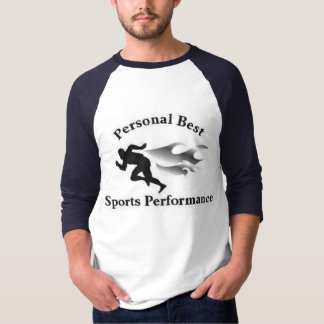 Idrotts- utslagsplats för personliga bäst sportar t shirt
