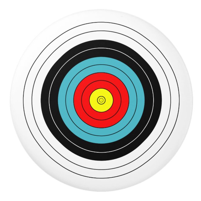 Idrottsarkitekturmål på vitt knopp (Framsidan)