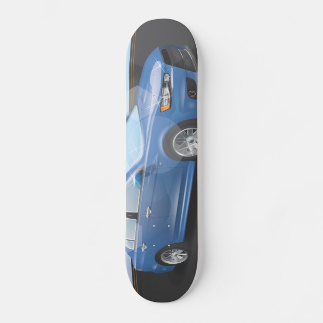 Idrottsbil Mini Skateboard Bräda 18,7 Cm (Framsida)