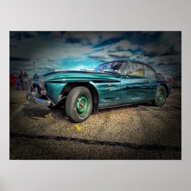 Idrottsbil Poster (Framsidan)