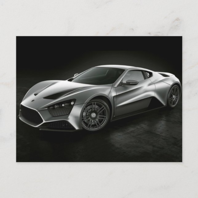 Idrottsbil Vykort (Framsida)