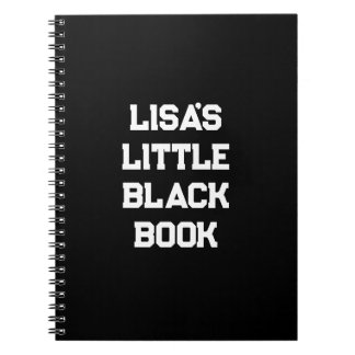 Idrottsblanka Stil Little Black Bok Anteckningsbok