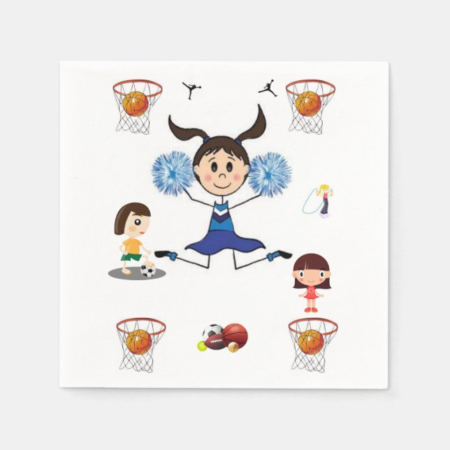 Idrottsblöjor Pappersservett (Framsidan)