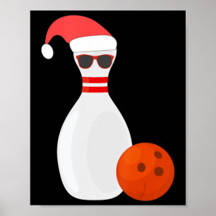 Idrottsdagen - Snögubbe Bowling Poster