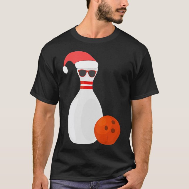 Idrottsdagen - Snögubbe Bowling T Shirt (Framsida)