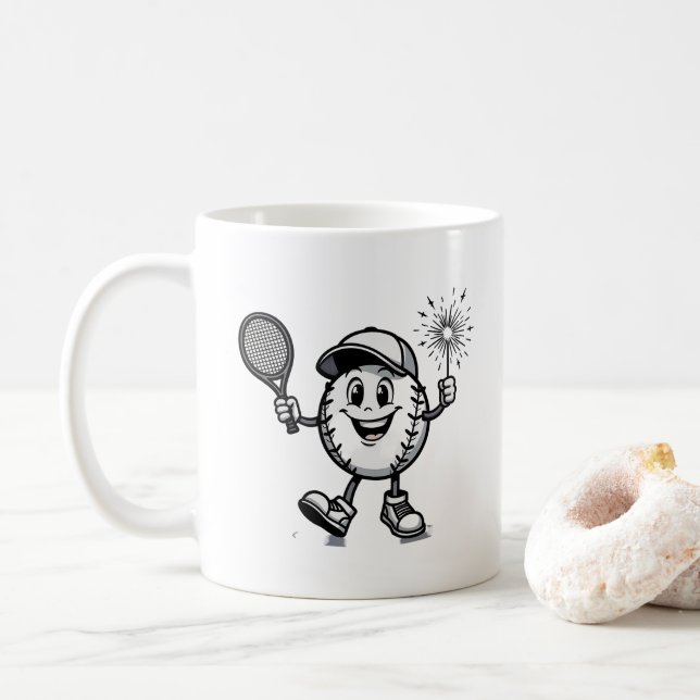 Idrottsfirande med en twist kaffemugg (Med munk)