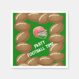 Idrottsfotbollens Party tid.. Napkin Pappersservett