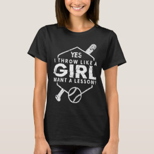 Idrottsfotbollsspelare Ja, jag gillar en flicka so T Shirt