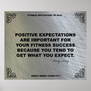 Idrottshallaffisch för konditionmotivationen #032 poster