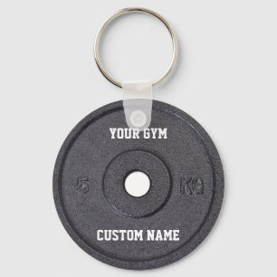 Idrottshallägare eller användare roliga Keychain Nyckelring