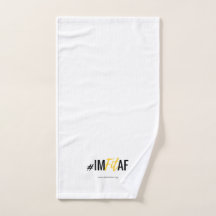 Idrottshallhandduk - #IMFitAF