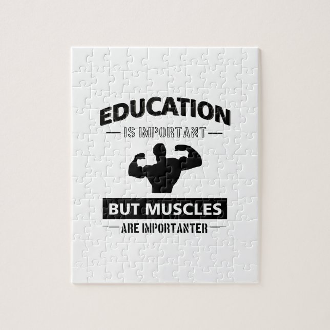 Idrottshallkonditiondesigner Pussel (Vertikal)