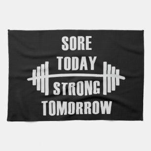 Idrottshallmotivationhandduk Kökshandduk