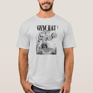 Idrottshallråtta (manlign) tee shirt