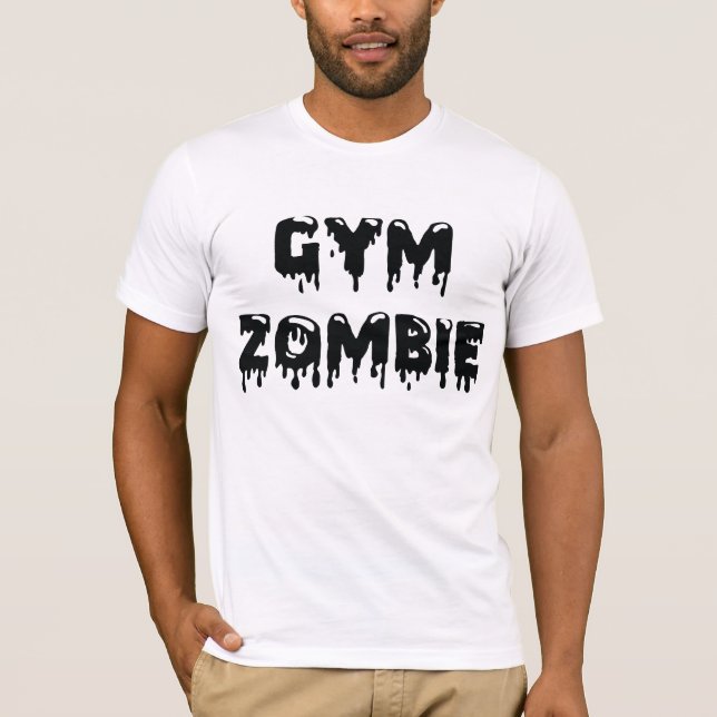 IdrottshallZombieutslagsplats T-shirt (Framsida)