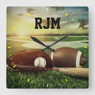 Idrottsklocka - SRF Fyrkantig Klocka