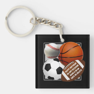 Idrottsknappar. Fotboll, basket, basket, basket,