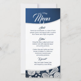 Idrottskombination - alla stjärnor - meny blå