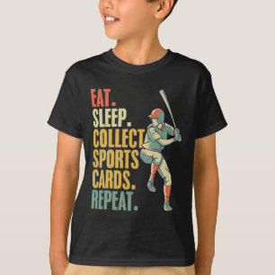 Idrottskort som samlar Basketball Baseball-kort T Shirt
