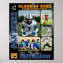 Idrottslag Gymnasieskola Senior Fotokollage