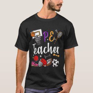 Idrottslärare Stolt Pe Lärare Srts C T Shirt