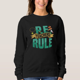 Idrottslärare styr kroppsövning skola t shirt