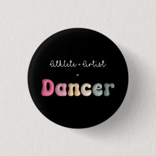 Idrottsman + Artist = Dancer, Funny gifT for Dance Knapp