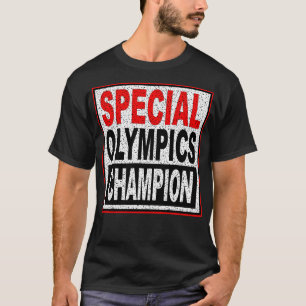 Idrottsman Athletics för speciella OS-mästare T Shirt