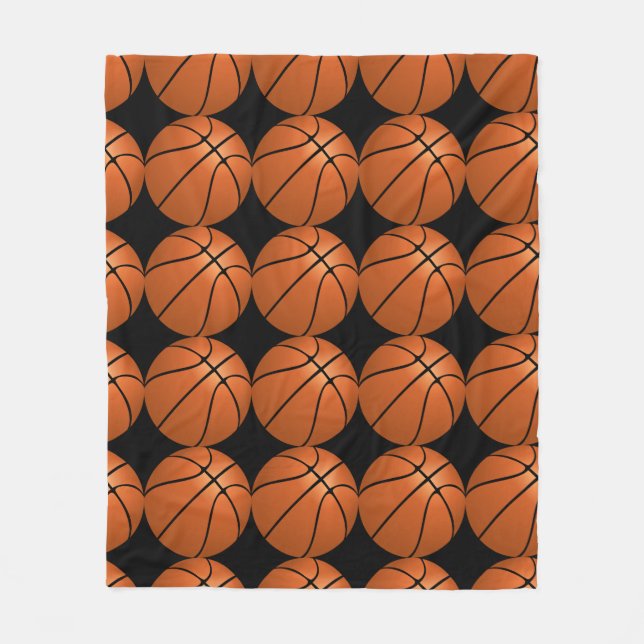 Idrottsmän för Basketball Fleece Blanket-Sportfant (Framsidan)