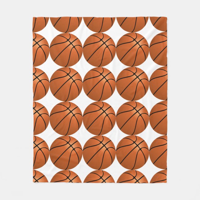 Idrottsmän för Basketball Fleece Blanket-Sportfant (Framsidan)