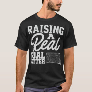 Idrottsman för målarbokstav Fotboll i Mamma T Shirt