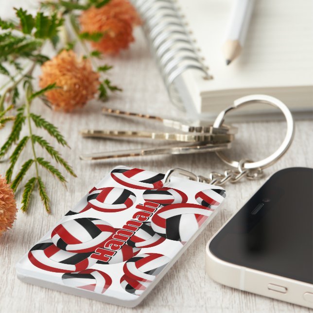 idrottsman namn röd svart lag färg volleyball (Högra Framsidan)