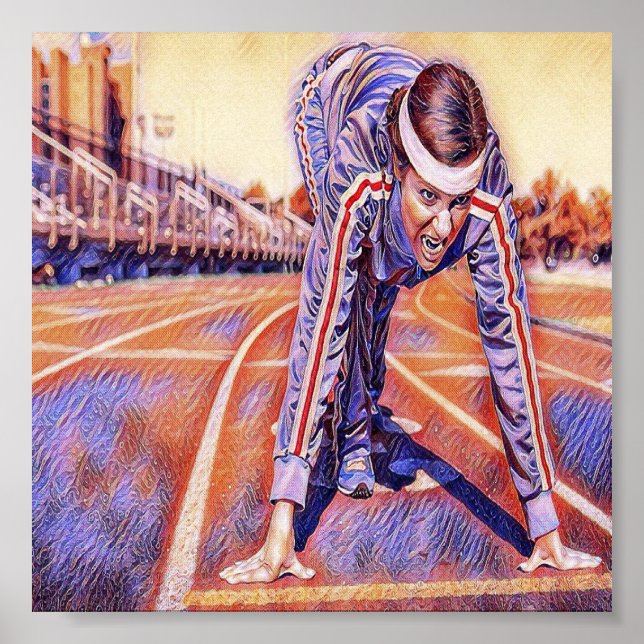 Idrottsman Poster (Framsidan)