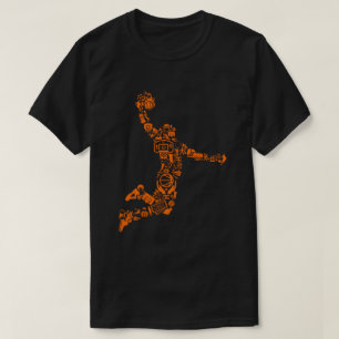 Idrottsmannen Basketball Player Vintage Sports T Shirt