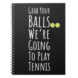 Idrottsmannen för av de fina svarta tennis-teampr anteckningsbok