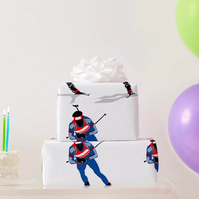 Idrottsmannen för skidsport för skidsport i åtgärd presentpapper (Skapare uppladdad)