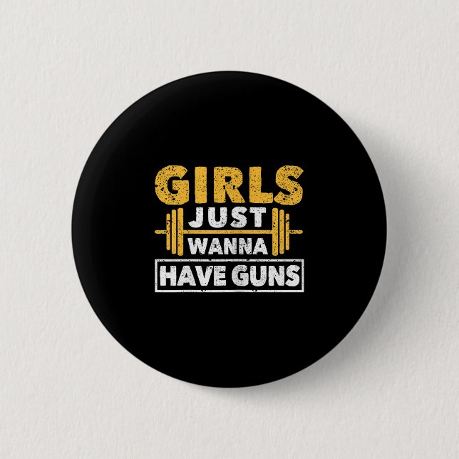 Idrottsmannen Girls just Wanna Ha Knapp (Framsida)