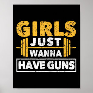 Idrottsmannen Girls just Wanna Ha Poster