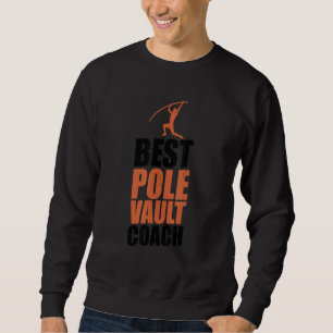 Idrottsmannen Vaulter Pole Jumping Tr Lång Ärmad Tröja