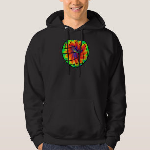 Idrottsmannen Volleyball Tie Dye Team Player Sport Hoodie