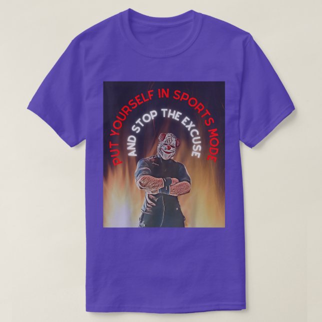 Idrottsmotivation T Shirt (Design framsida)