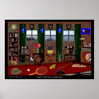 Idrottsrum 22,5 X 15 Poster