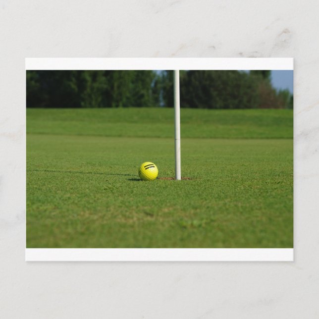 Idrottsserie: Golf Vykort (Framsida)