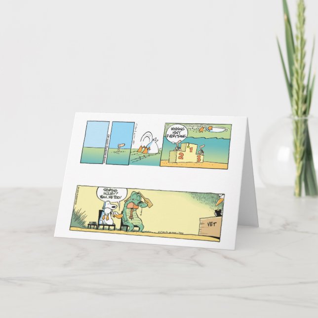 Idrottsskada - Tecknaden kommer snart Kort (Framsida)