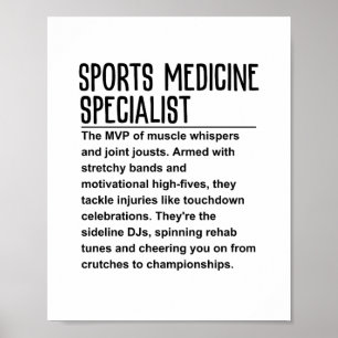 Idrottsspecialist Poster