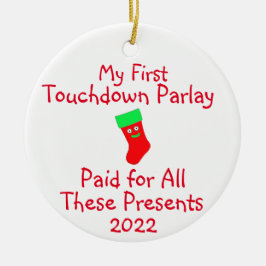 Idrottsspel, keramiskt prydnadsföremål julgransprydnad keramik