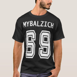 Idrottsspelare Mybalzich 69 Funny Adult T Shirt