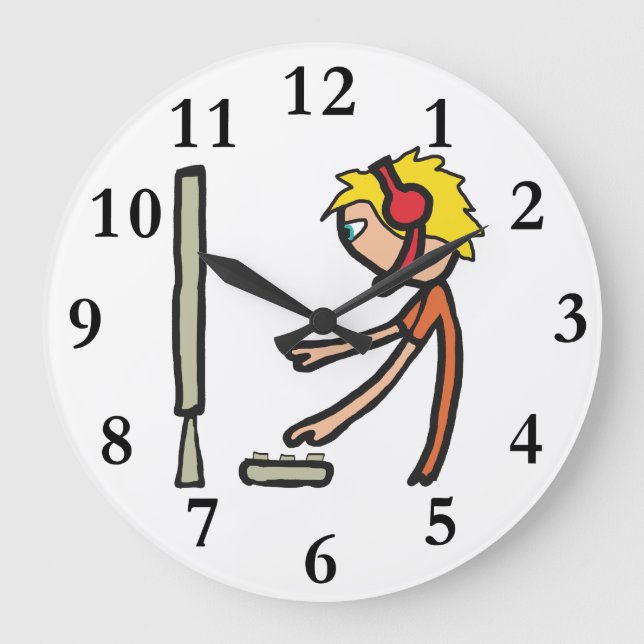 Idrottsspelare Stor Klocka (Framsida)