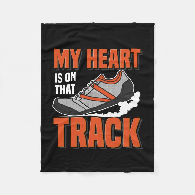 Idrottssport i Fält Fleecefilt (Framsidan)