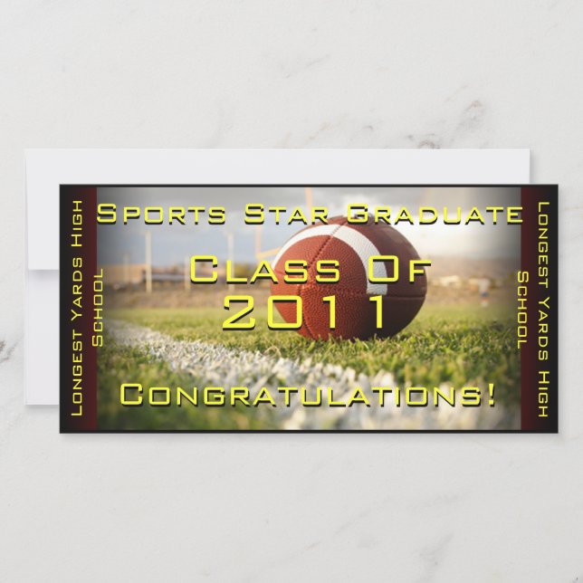 Idrottsstjärnan (fotboll) - Studenten-kort Meddelande (Framsida)